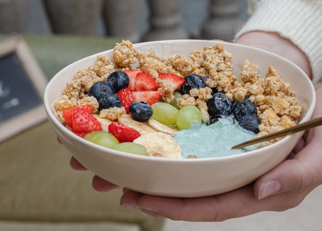 Grains and Fruit Bowl