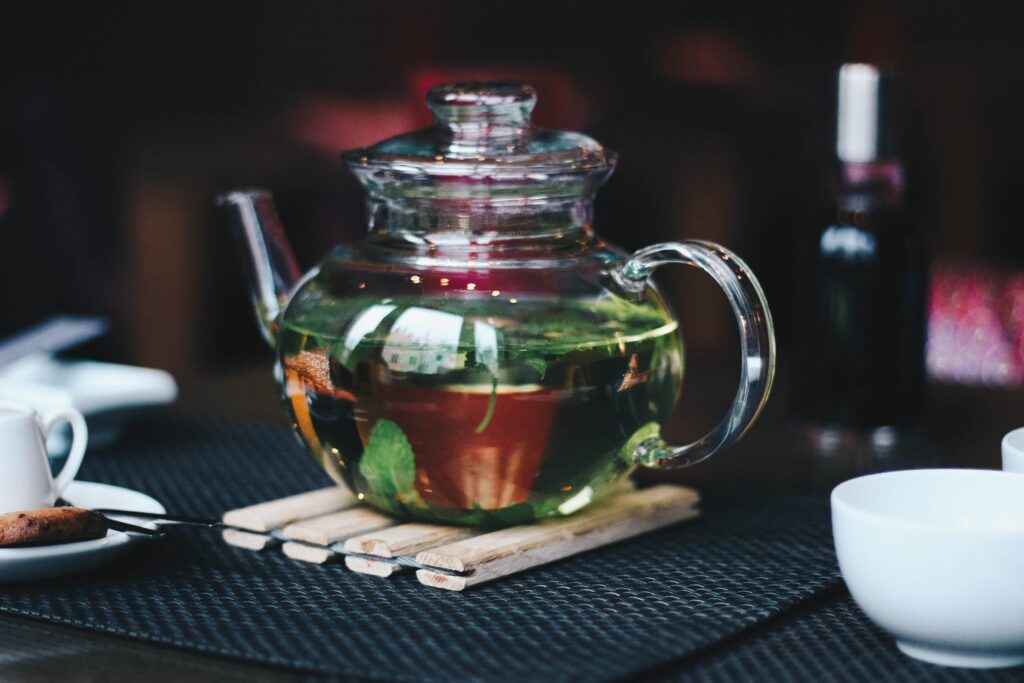 pot of slimming tea